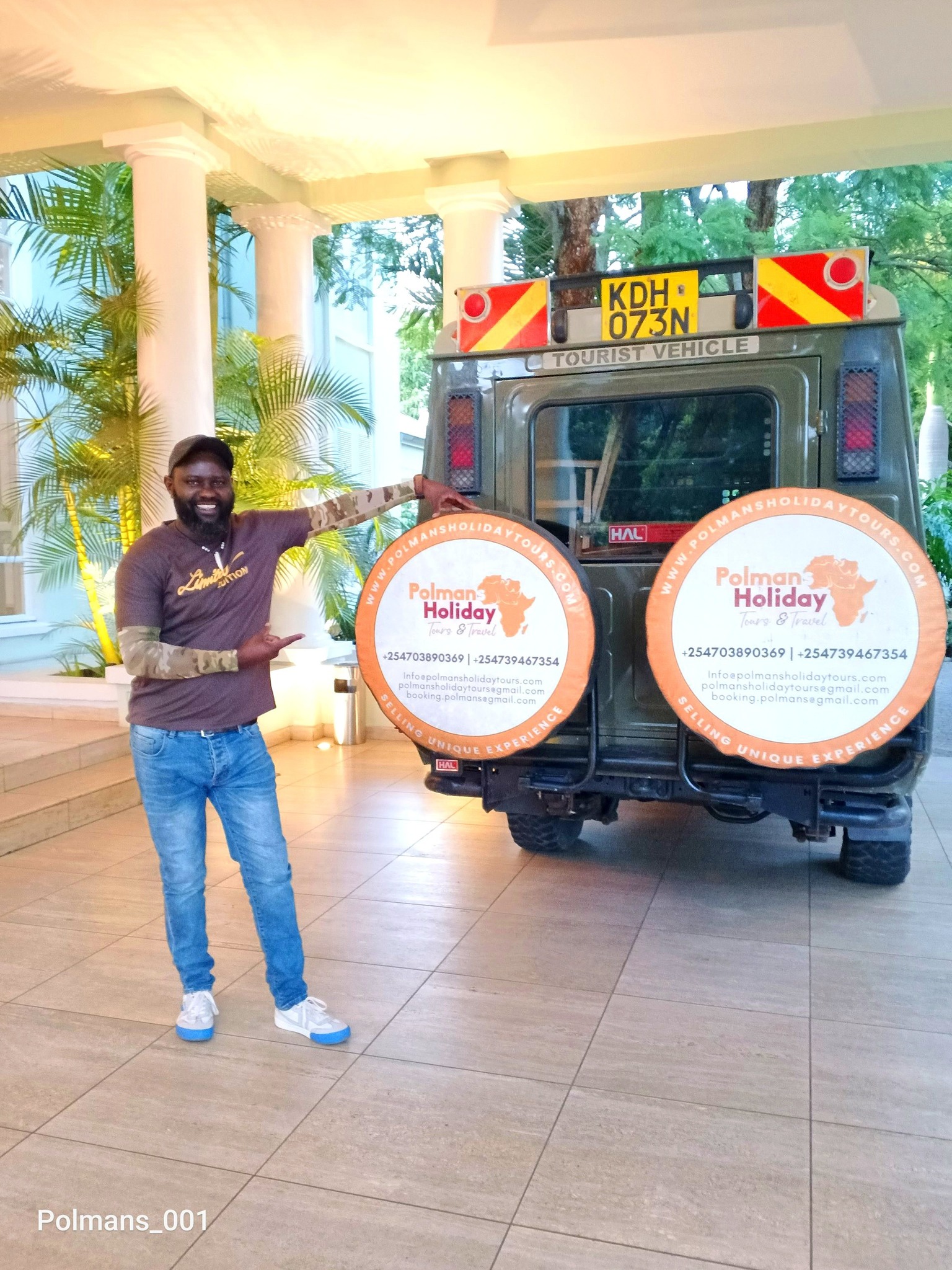 Meet Edward Mathu – Your 5-Star Rated Safari Guide At Polmans Holiday Tours and Travel!